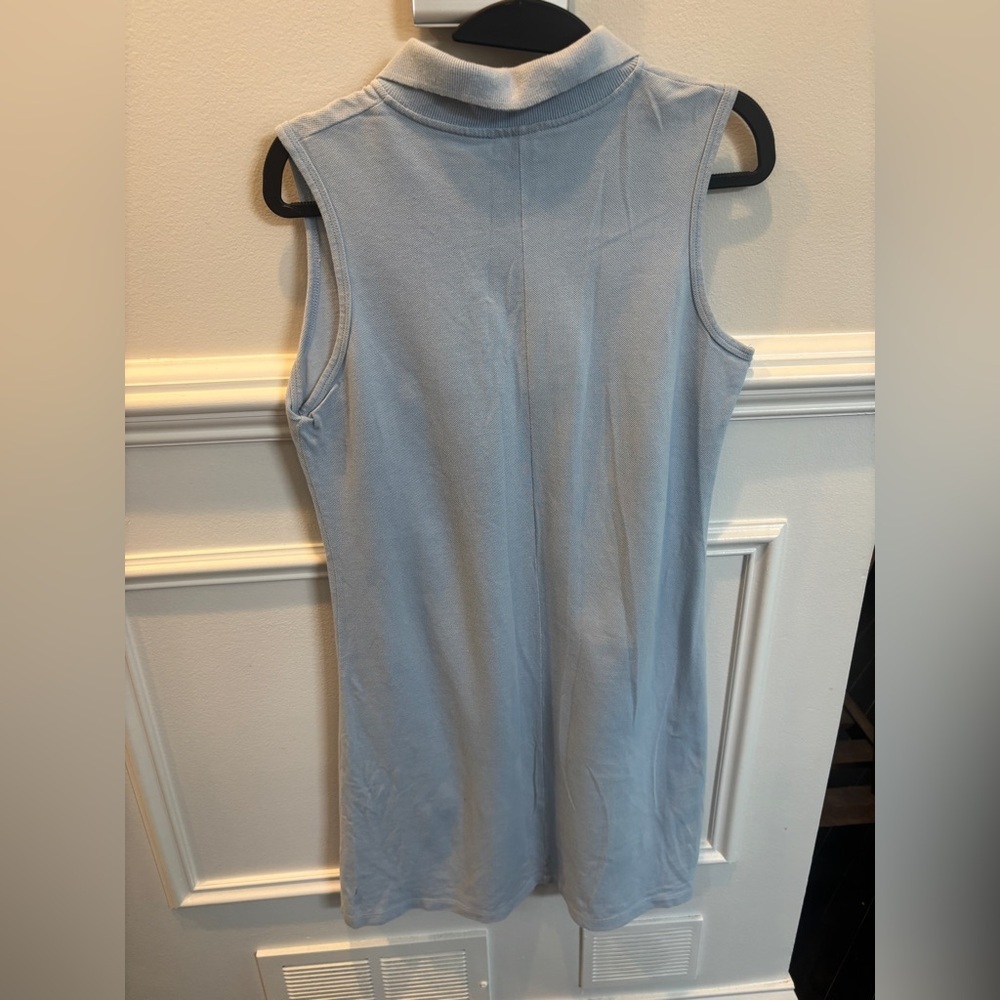 Ralph Lauren Light Blue Polo Mini Dress Size Large - Picture 6 of 7